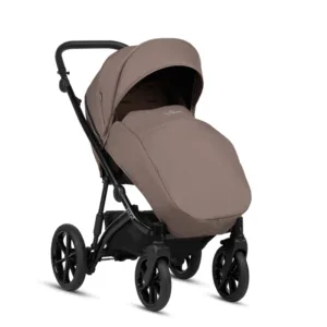Carucior pentru copii Buba Zaza2 Coffee Brown 2 in 1 cu suspensii