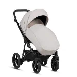 Carucior pentru copii Buba Zaza2 Cream 2 in 1 cu suspensii