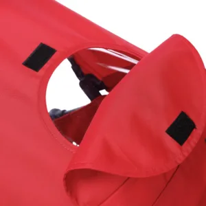 Carucior pentru copii Buf Boof sport S120 rosu cu spatar reglabil