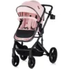 Carucior pentru copii Chipolino Amore Marshmallow 2 in 1 cu sezut reversibil