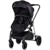 Carucior pentru copii Chipolino Aura 2 in 1 blackberry cu suspensii