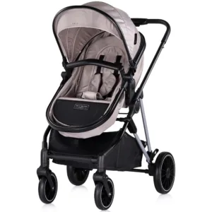 Carucior pentru copii Chipolino Aura 2 in 1 tiramisu cu suspensii