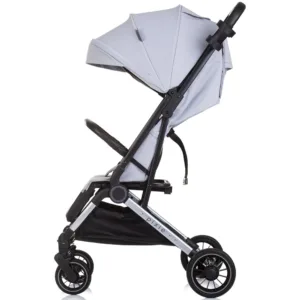 Carucior pentru copii Chipolino Pixie cloud grey cu spatar reglabil