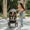 Carucior pentru copii Coccolle Melora Diamond Black 3 in 1 Transformabil