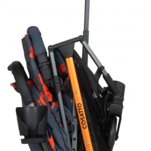 Carucior pentru copii Cosatto Woosh 3 Charcoal Mister Fox BB cu suspensii