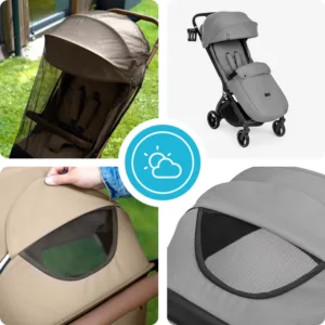 Carucior pentru copii Kidnort Sjooter Grey