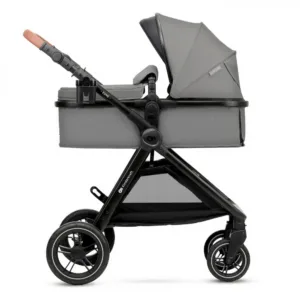 Carucior pentru copii Kinderkraft Esme Moonlight Grey 3 in 1 reversibil
