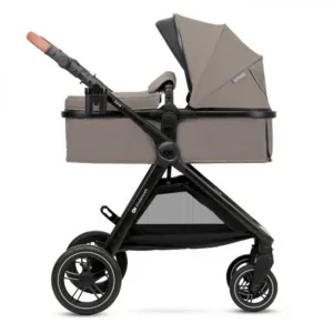 Carucior pentru copii Kinderkraft Esme Sand Beige 3 in 1 reversibil