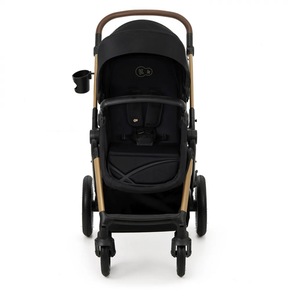Carucior pentru copii Kinderkraft Moov 2 air Pure Black 4 in 1