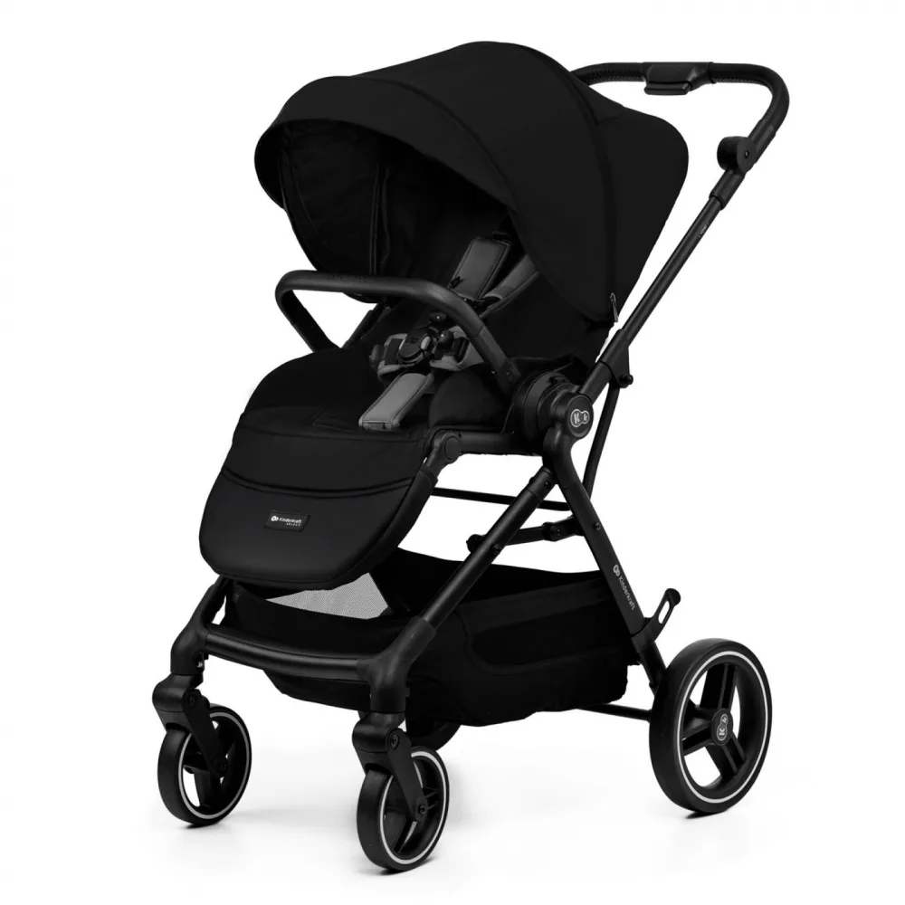 Carucior pentru copii Kinderkraft Yoxi Pure Black 2 in 1