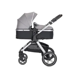 Carucior pentru copii Lorelli Viola Grey 3 in 1 cos auto Spirit inclus
