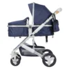 Carucior pentru copii Novokids 5300 Albastru Marine 3 in 1