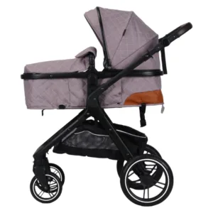 Carucior pentru copii Novokids X1000 series Beige 2 in 1 reversibil