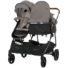 Carucior pentru copii gemeni Chipolino Duo Smart tiramisu 2 in 1