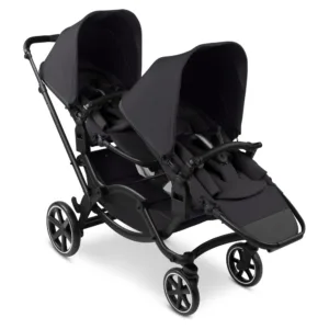 Carucior pentru gemeni ABC Design Zoom 2 Coal cu suspensie