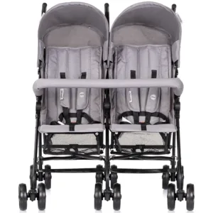 Carucior pentru gemeni Chipolino Double Point Cloud