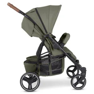 Carucior pentru gemeni Circle D Two Verde reglabil