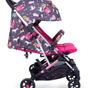 Carucior pentru gemeni Cosatto Woosh Double Unicorn Land 0-22 kg cu husa de ploaie