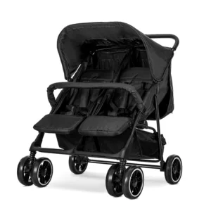 Carucior pentru gemeni Twin Black reglabil individual