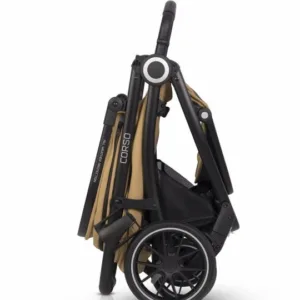Carucior pentru nou-nascut Euro-Cart Corso cu cadru din aluminiu Camel