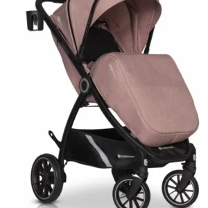 Carucior pentru nou-nascut Euro-Cart Corso cu cadru din aluminiu Rose