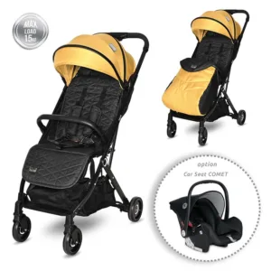 Carucior pentru nou-nascut Myla tip troller lemmon curry