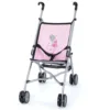Carucior pentru papusi Bayer Buggy Grey Pink
