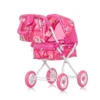 Carucior pentru papusi cu geanta accesorii Chipolino Emily Unicorns