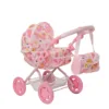 Carucior pliabil pentru papusi HTI Baby Boo cu gentuta