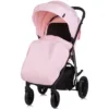 Carucior sport Chipolino Insta pink marshmallow cu husa de picioare