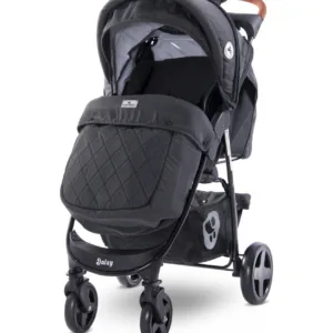 Carucior sport Daisy cu husa de picioare Black