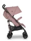 Carucior sport Euro Cart Ezzo cu pliere tip umbrela pozitie de somn si parasolar XXL Rose