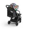 Carucior sport Kinderkraft cu spatar reglabil si pliere automata Apino Happy Shapes