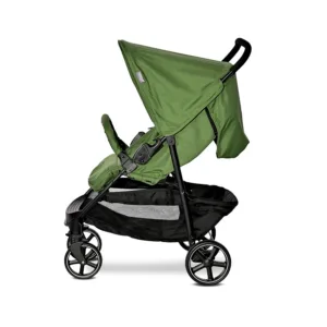 Carucior sport pentru copii Lorelli Rome Green Aspen 6 luni-3 ani cu spatar reglabil