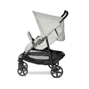 Carucior sport pentru copii Lorelli Rome Grey Ice 6 luni-3 ani cu spatar reglabil