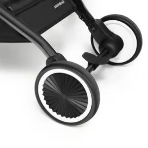 Carucior sport pliabil ultracompact pentru calatorii Espoo+ Onyx Skiddou Negru