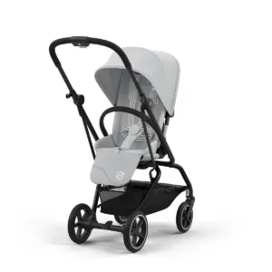 Carucior sport rotativ Cybex Gold Eezy S Twist+ 2 Fog Grey cu cadru Negru