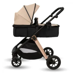 Carucior transformabil 2 in 1 pentru copii Appekids Elite Sand cu suspensii