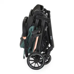 Carucior transformabil 2in1 Moni Bingo Marine Green cu sezut reversibil