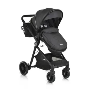 Carucior transformabil 2in1 Moni Rio Black pana la 22 kg