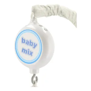 Carusel muzical Baby Mix pentru patut cu 5 jucarii din plus Bears and rabbits