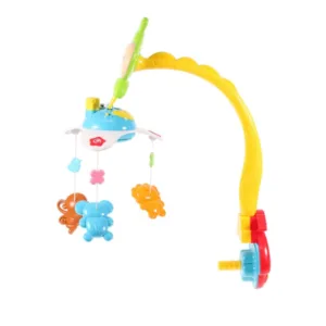 Carusel muzical cu proiector si telecomanda Green Giraffe