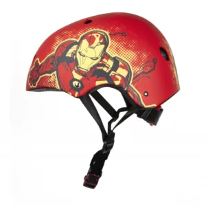 Casca de protectie pentru copii Iron Man 54-58 cm rosu