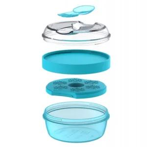 Caserola compartimentata cu disc de racire N Ice Cup 0.3 l orange