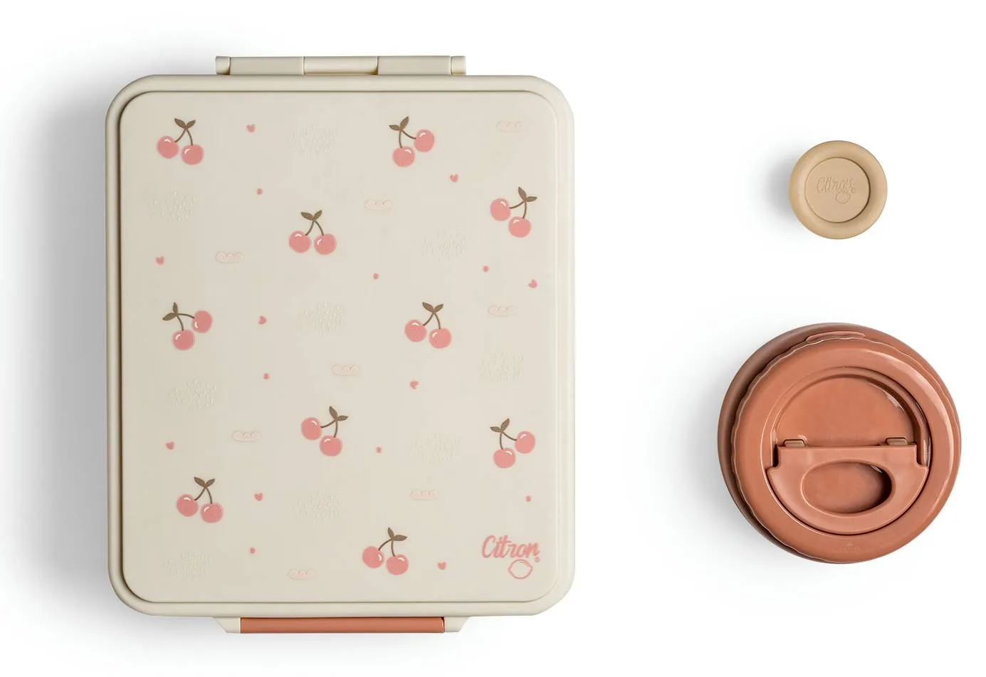 Caserola pentru pranz cu 4 compartimente si 1 borcan termoizolant