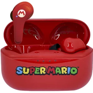 Casti Earpods pentru copii OTL Super Mario Icon