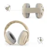 Casti antifonice pentru copii Zazu Kids Earmuffs Bej