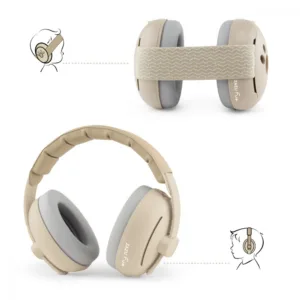 Casti antifonice pentru copii Zazu Kids Earmuffs Bej