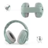 Casti antifonice pentru copii Zazu Kids Earmuffs Sage