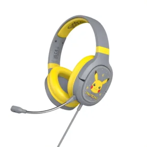 Casti de gaming pentru copii OTL Pokermon Pikachu Gri/Galben Pro G1 PK0862
